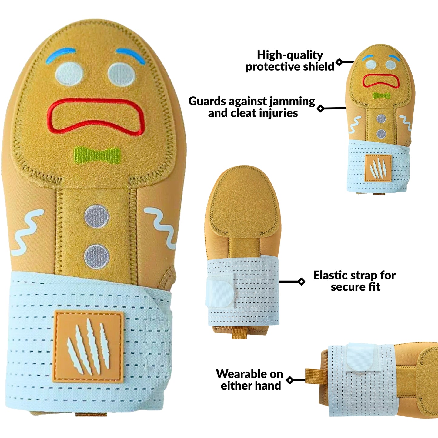 Prospect Sports Baseball Sliding Mitt Gingerbread