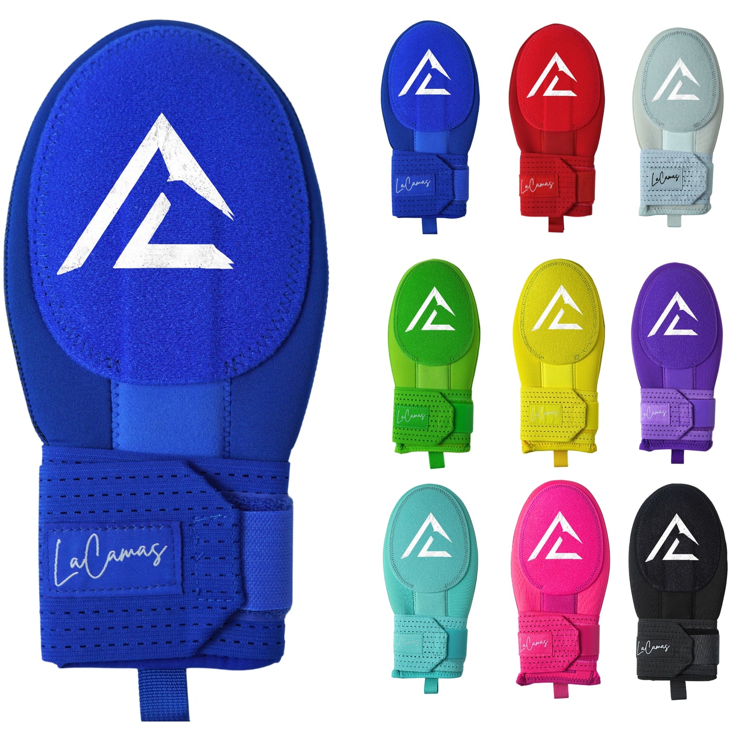 Lacamas Baseball Sliding Mitt – Youth & Adult Sizes – Protective Sliding Glove for Baseball & Softball – Ambidextrous Fit – Elastic Compression Strap – 9 Colors (Pink, Youth)