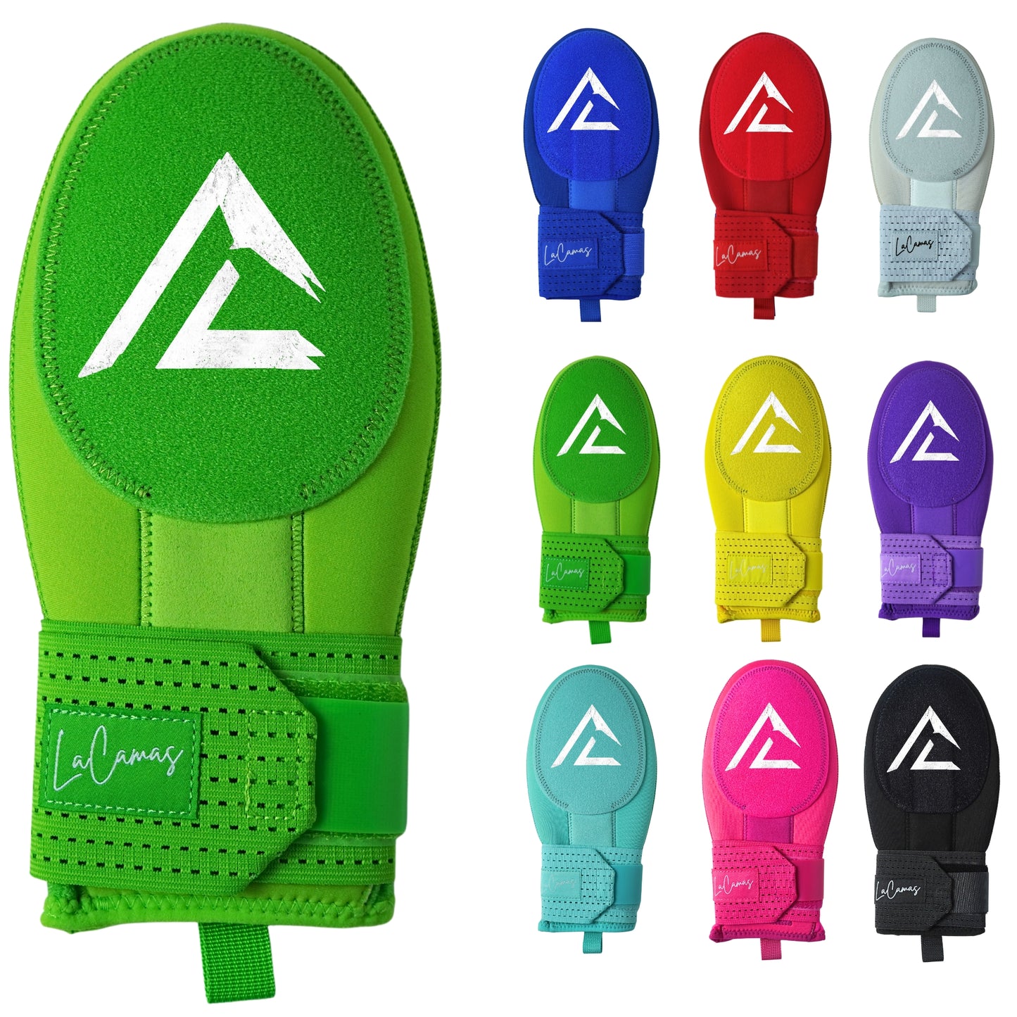 Lacamas Baseball Sliding Mitt – Youth & Adult Sizes – Protective Sliding Glove for Baseball & Softball – Ambidextrous Fit – Elastic Compression Strap – 9 Colors (Pink, Youth)
