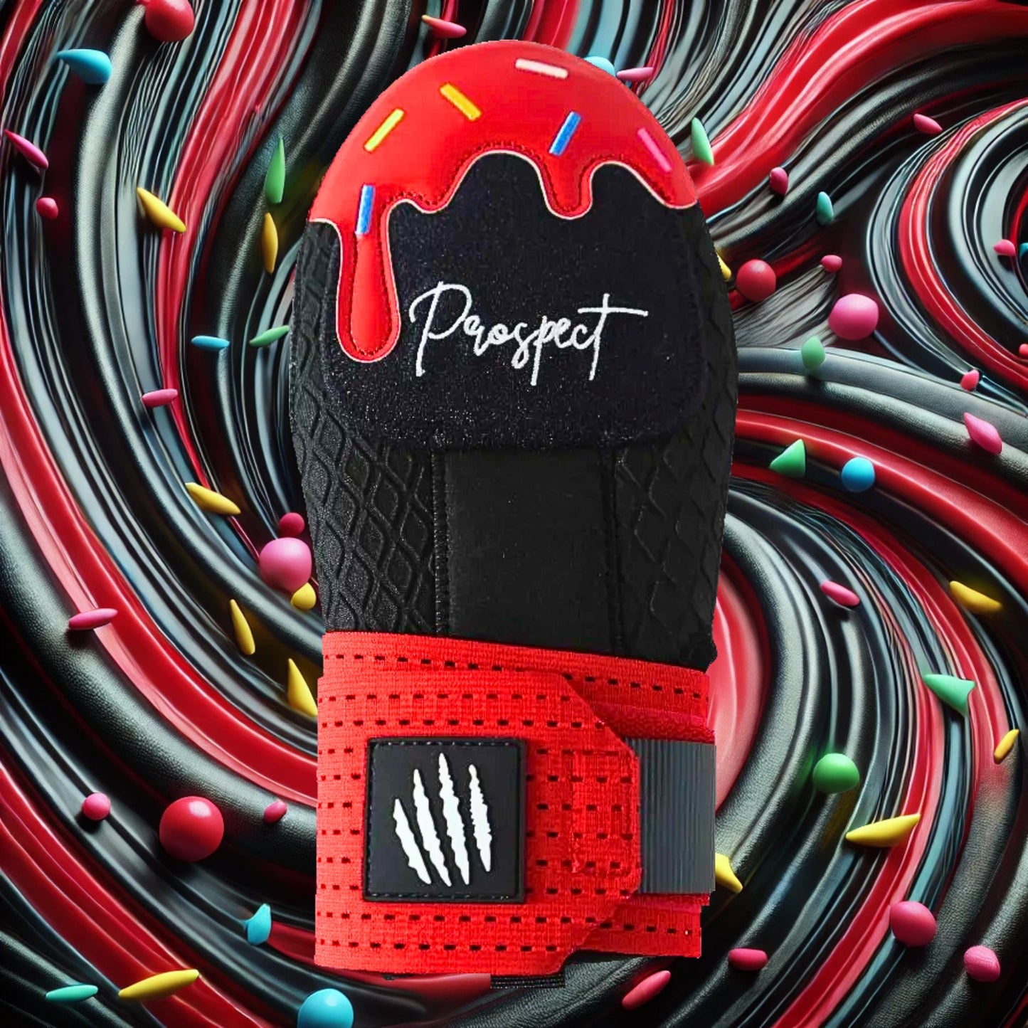 Prospect Sports Baseball Sliding Mitt Red Ice Cream