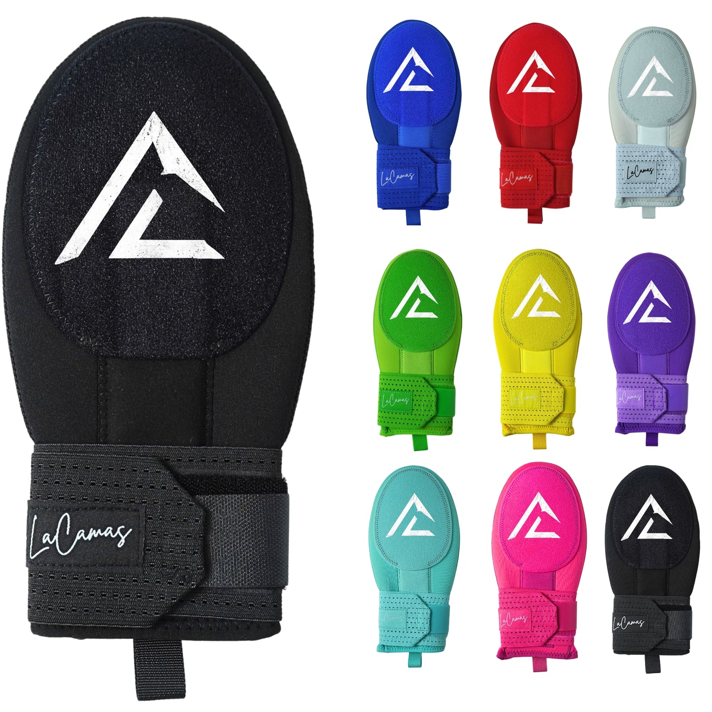 Lacamas Baseball Sliding Mitt – Youth & Adult Sizes – Protective Sliding Glove for Baseball & Softball – Ambidextrous Fit – Elastic Compression Strap – 9 Colors (Pink, Youth)