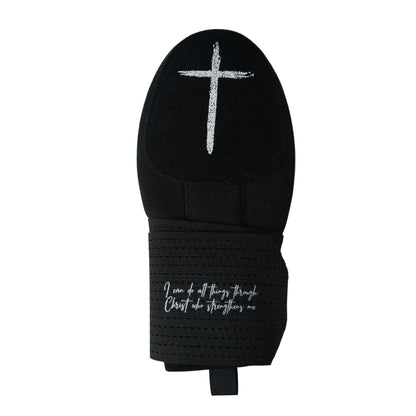 Prospect Sports Sliding Mitt with Bible Verse & Cross