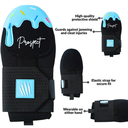 Prospect Sports Baseball Sliding Mitt Blue Ice Cream