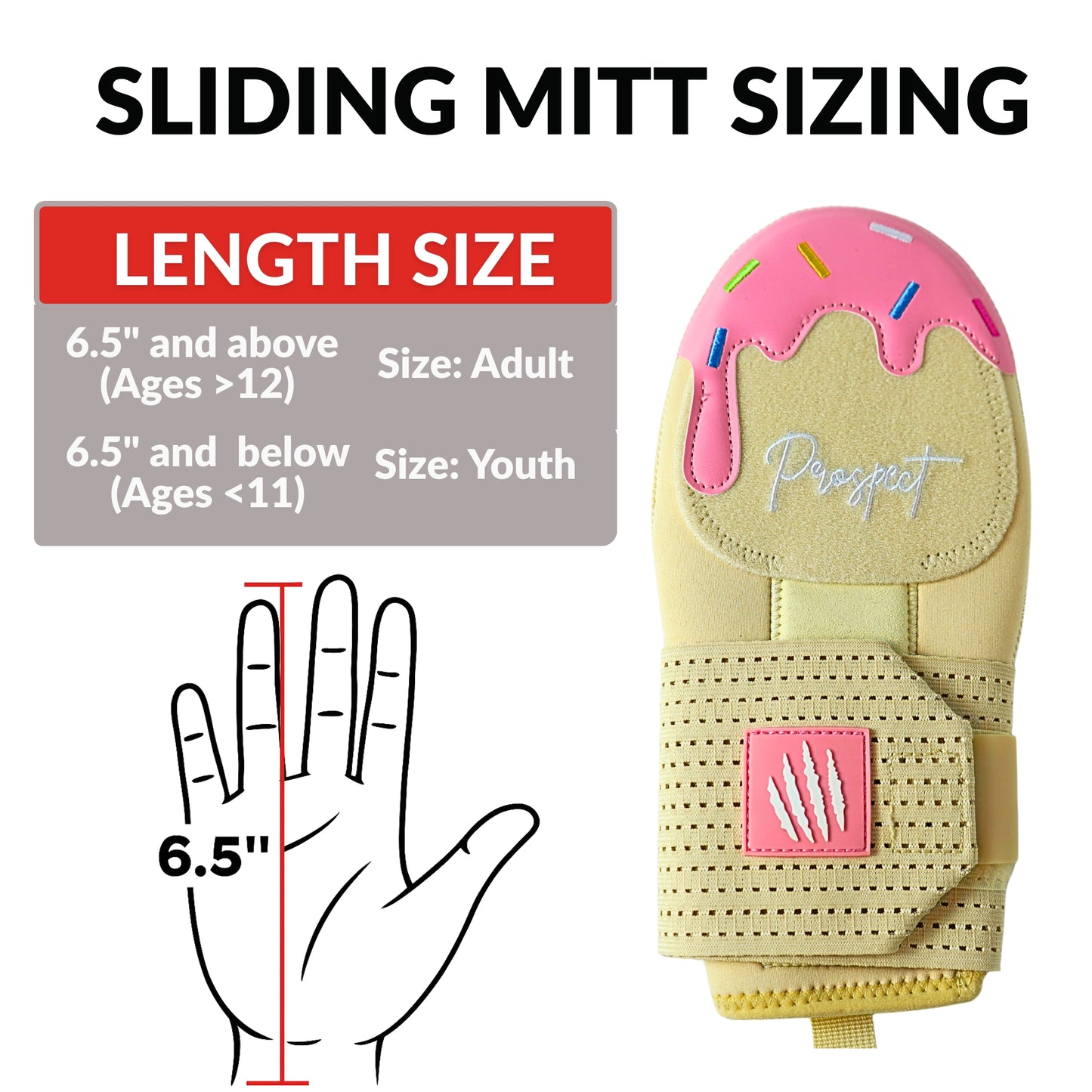 Prospect Sports Baseball Sliding Strawberry Ice Cream