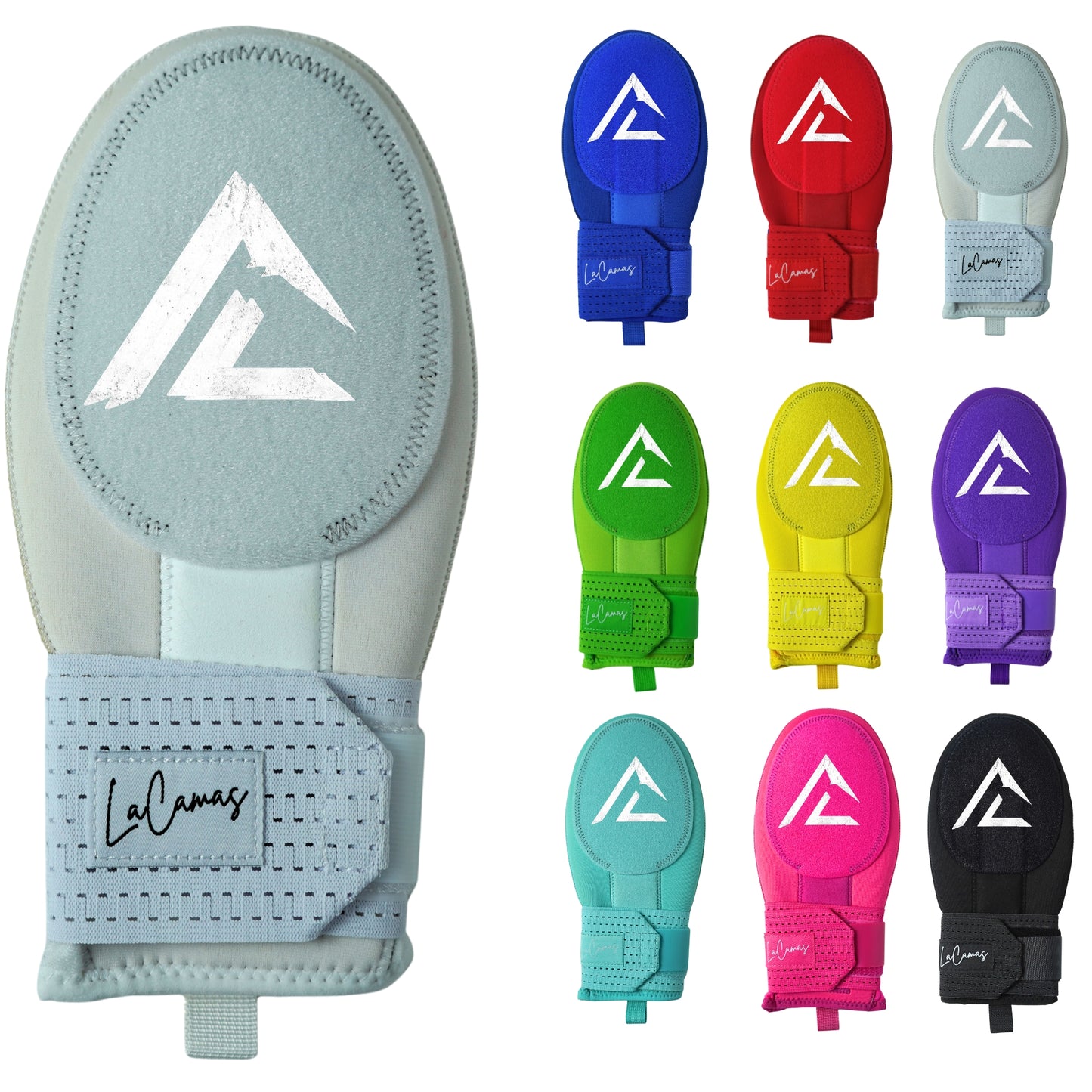 Lacamas Baseball Sliding Mitt – Youth & Adult Sizes – Protective Sliding Glove for Baseball & Softball – Ambidextrous Fit – Elastic Compression Strap – 9 Colors (Pink, Youth)