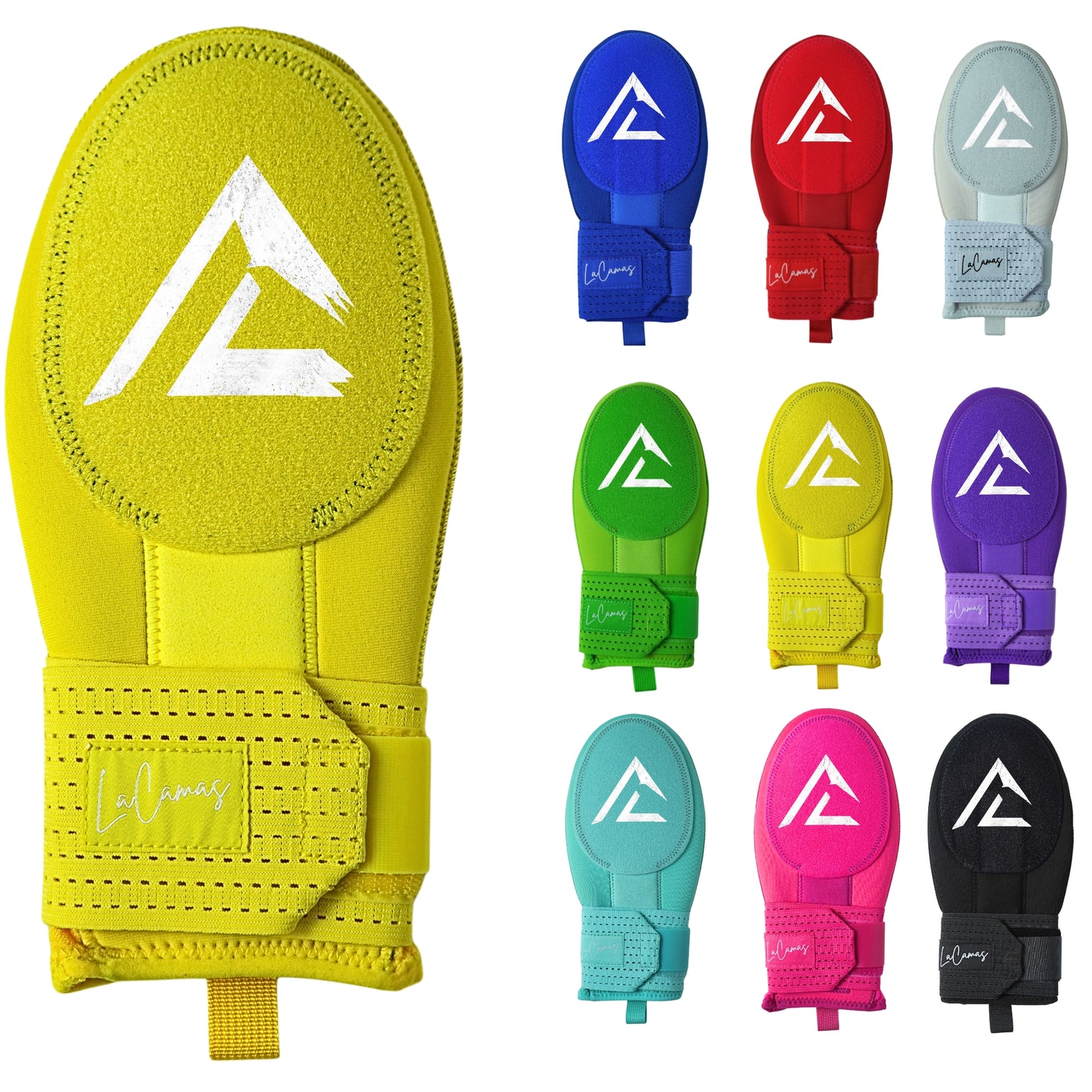 Lacamas Baseball Sliding Mitt – Youth & Adult Sizes – Protective Sliding Glove for Baseball & Softball – Ambidextrous Fit – Elastic Compression Strap – 9 Colors (Pink, Youth)