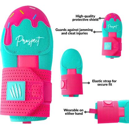 Prospect Sports Baseball Sliding Mitt Miami Ice Cream