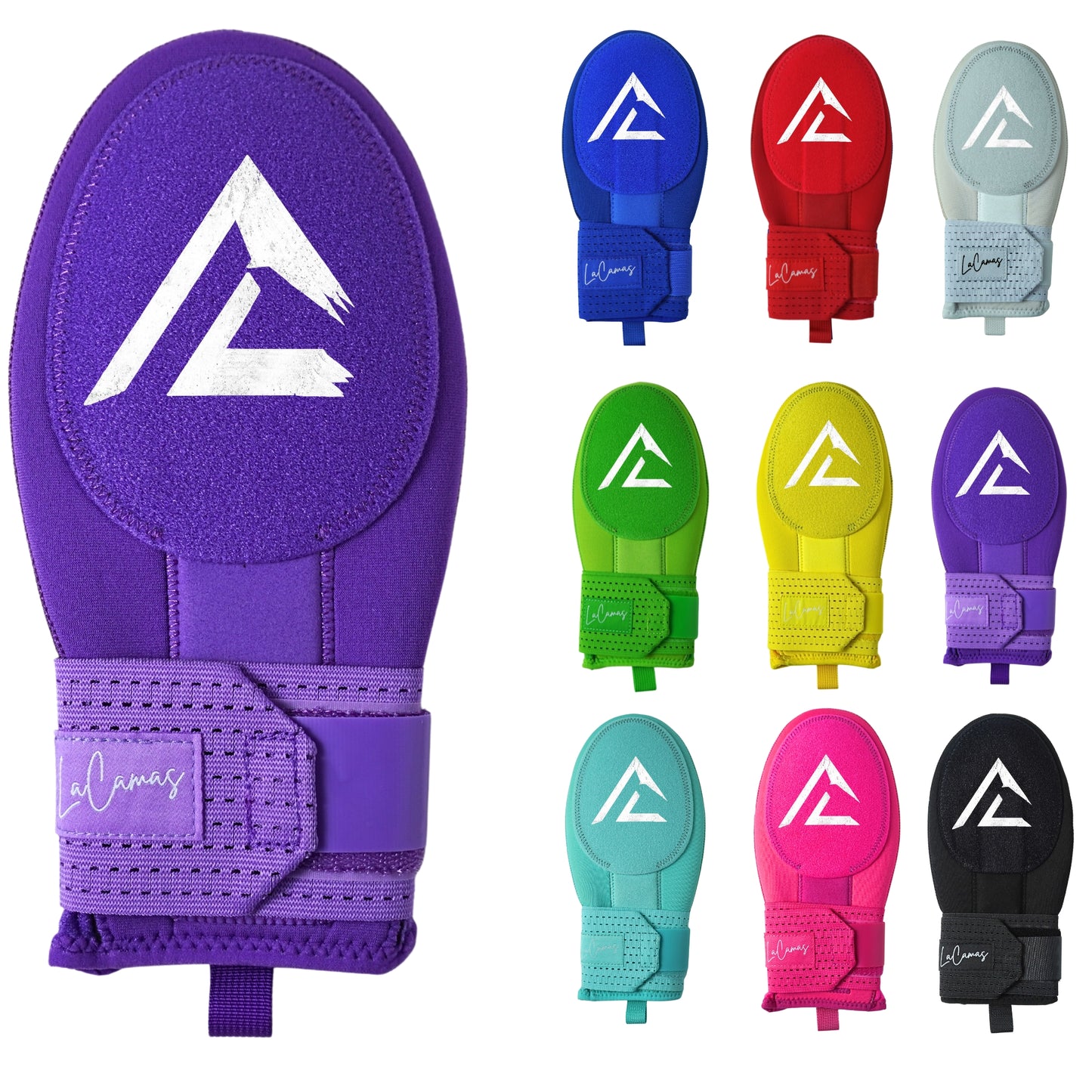 Lacamas Baseball Sliding Mitt – Youth & Adult Sizes – Protective Sliding Glove for Baseball & Softball – Ambidextrous Fit – Elastic Compression Strap – 9 Colors (Pink, Youth)