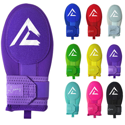 Lacamas Baseball Sliding Mitt – Youth & Adult Sizes – Protective Sliding Glove for Baseball & Softball – Ambidextrous Fit – Elastic Compression Strap – 9 Colors (Pink, Youth)