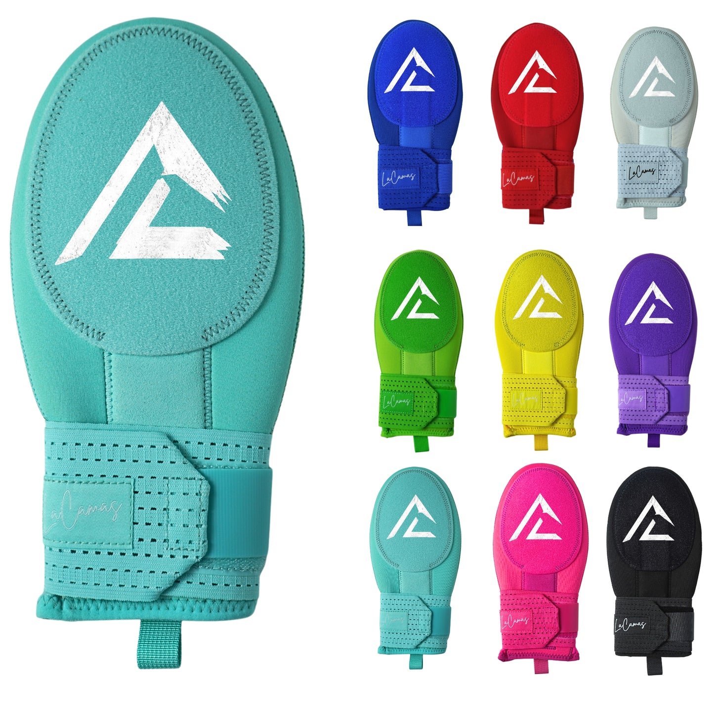 Lacamas Baseball Sliding Mitt – Youth & Adult Sizes – Protective Sliding Glove for Baseball & Softball – Ambidextrous Fit – Elastic Compression Strap – 9 Colors (Pink, Youth)