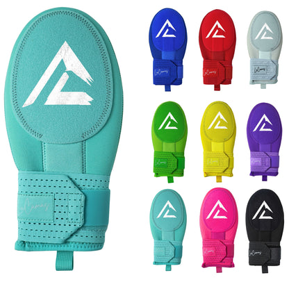 Lacamas Baseball Sliding Mitt – Youth & Adult Sizes – Protective Sliding Glove for Baseball & Softball – Ambidextrous Fit – Elastic Compression Strap – 9 Colors (Pink, Youth)